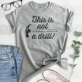thumbnail image 2 of This Is Not A Drill Shirt, Unisex Women's Men's Shirt, Hammer Shirt, Tool Shirt, Handyman Mr Fix-it Shirt, Heather Gray, Large, 2 of 6