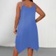 thumbnail image 3 of Vestido de Verano para las Mujeres sin Mangas Cuello Redondo, Primavera Suelta Transpirable Ropa Exterior Moda, 3 of 8