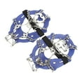 thumbnail image 2 of Clavos para zapatos en condiciones de nieve y hielo, agarres para actividades al aire libre Azul, 2 of 9