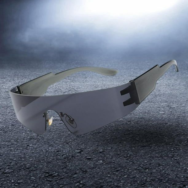 Gafas de sol Macarena Ciclismo UV400 Antichoque Sin montura Negro