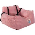 thumbnail image 3 of Sillas de coche para perros, aptas para perros de menos de 16 kg, cama para perros con bolsa de almacenamiento y arnés de coche para perros, extraíble y limpia, más segura y cómoda para viajar (rojo), 3 of 5