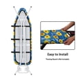 thumbnail image 5 of KUIFORTI Sunflower Ironing Board Cover 15x54 Inch,Blossom Sunflower Ironing Board Padded Cover Anti-dust Iron Board Cover Scorch and Stain Resistant Protective Cover Sunflower Gifts for Home, 5 of 6