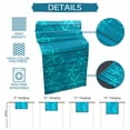 thumbnail image 6 of American Star Table Runner 70 Inches, Blue Red Patriotic 4th of July Cyan Wood Bed Runner Dresser Scarves Tabletop for Indoor Outdoor Parties/Ceremony/Banquet, 13" x 70", 6 of 9