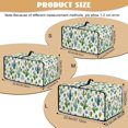 thumbnail image 7 of Renewold Toaster Oven Cover Dust-Proof Polyester Convection Oven Air Fryer Protector with Accessory Pockets and Handle Home Kitchen Decor, 20.5 x 16.5 x 10 Inches, Cactus Succulent, 7 of 7