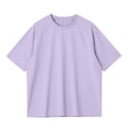 thumbnail image 5 of Atogsazn Kids Boys Summer T-shirt Children Casual Crew Neck Short Sleeve Tshirt Pullover Loose Fit Tops Tee Purple 7-8 Years Fashion, 5 of 6