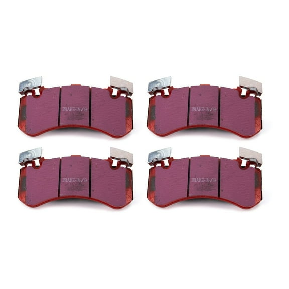 EBC Brakes Redstuff Premium Fast Street Pad For All Engine Sizes Fits select: 2011-2017 AUDI A8, 2013-2018 AUDI S6