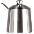 thumbnail image 2 of Frieling USA Brushed Stainless Steel Sugar Bowl with Lid and Spoon 10 Ounce Silver, 2 of 7
