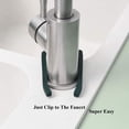 thumbnail image 3 of Sink Caddy Sink Sponge Holder, Small Kitchen Bathroom Metal Organizer Faucet Rack Shower Tray-Fix Around Faucet, 3 of 5