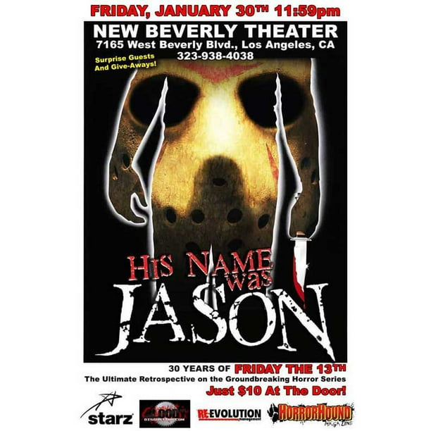 His Name Was Jason 30 Years Of Friday The 13th