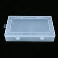 thumbnail image 4 of Zootealy Portable Rectangular Transparent Lastics Box Parts And iPad Laptop Storage Box With Cover, 4 of 8