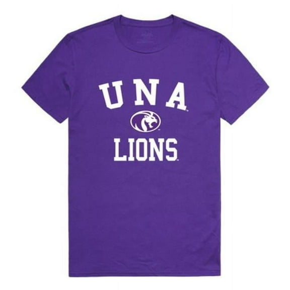 University of North Alabama Lions Arch T-Shirt, Purple - Extra Large