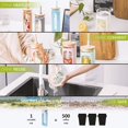 thumbnail image 4 of 700ml Botella de agua de vidrio de con pajita de bambú y tapa, vaso de agua de boca ancha, funda protectora de silicona Shuxiu Wang 9024719206929, 4 of 5
