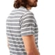 thumbnail image 3 of Craghoppers - Camiseta Sten de Rayas de Manga Corta para Hombre (Marino), 3 of 6