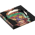 thumbnail image 3 of Humidor Supreme Four Finger Crystal Cigar Ashtray Calavera Global NFT Gallery Series, Sugar Skull Dia de los Muertos Art Premium Ash Tray, 3 of 6