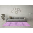 thumbnail image 3 of Ahgly Company Indoor Rectangle Abstract Purple Modern Area Rugs, 8' x 12', 3 of 4