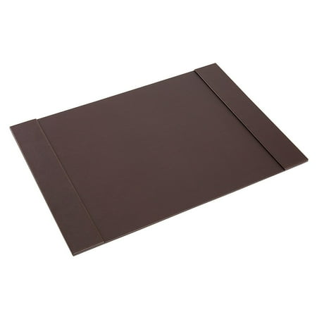 Staples Desk Pad Faux Leather Brown 2721127 Walmart Com
