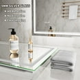 thumbnail image 3 of Linea 84 LED Heated Bathroom Mirror Anti Fog Dimmable 40" Tempered Glass, 3 of 5