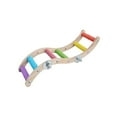 thumbnail image 2 of Bird Ladder Perch Bird Perch Stand for Parakeets Budgies Small Medium Parrot Style B, 2 of 8