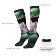 thumbnail image 6 of Salouo Snake Holding A Lotus Print Women's Men's Ankle Socks 1-pack Casual Athletic Socks for Unisex Adult Moisture-Wicking Socks for Daily Wear/Running/Sport, 6 of 8