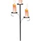 thumbnail image 1 of wonima02 Yellow Iron Triple Tree Topper Shelf for Christmas Tree Trees Topper Candle Holder Candle Stand 3 Tier Candle Holders Tree Toppers Light Up Christmas Trees Decor, 1 of 1