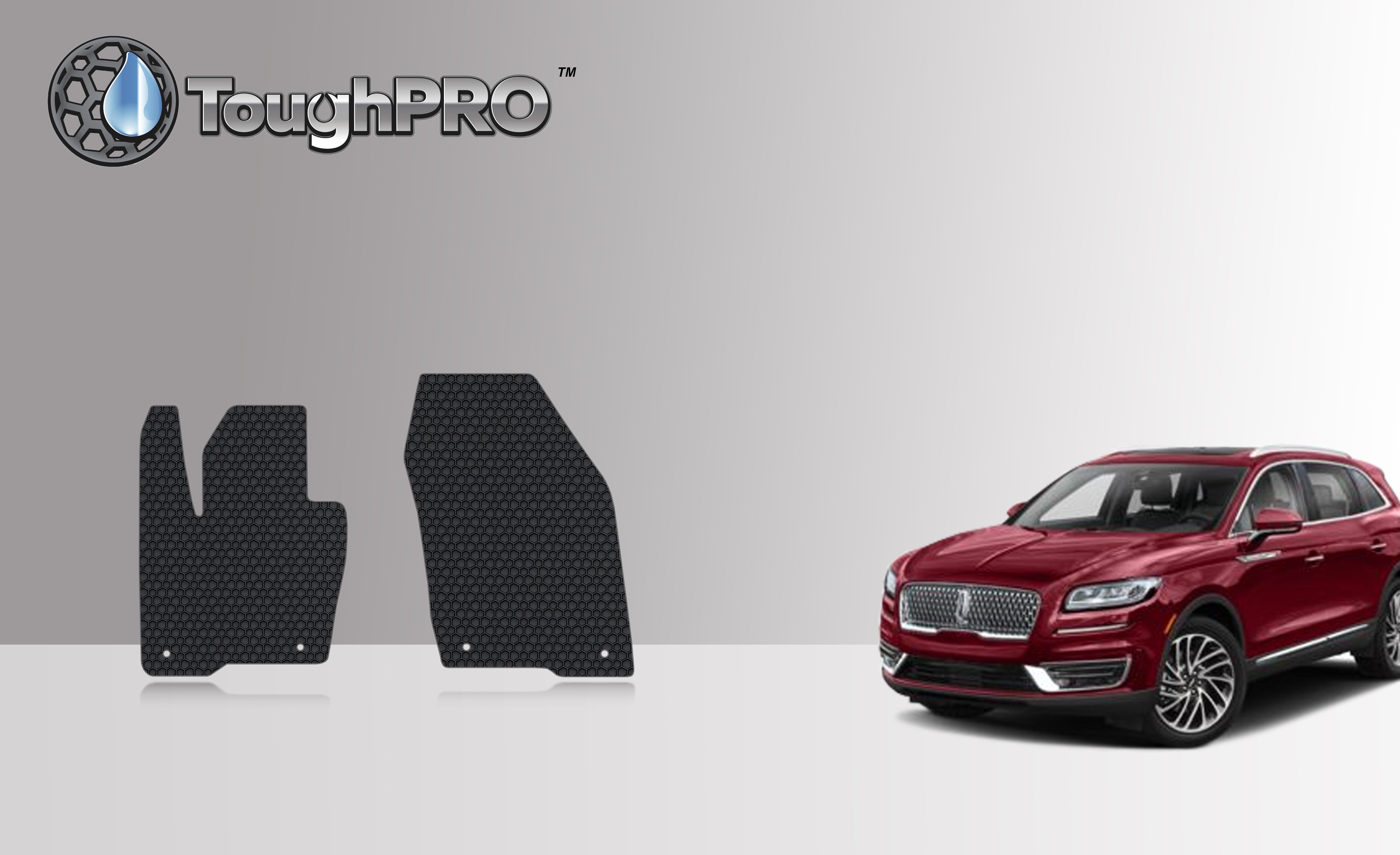 ToughPRO Floor Mat Accessories Two Front Mats Compatible with 2020