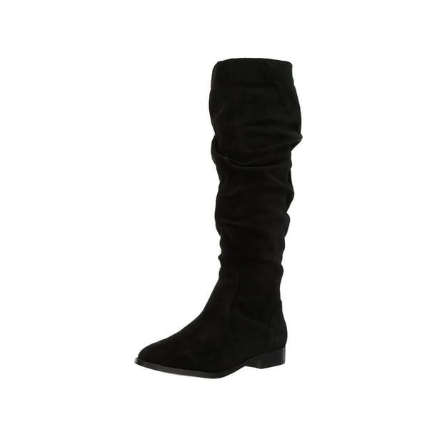 Porra Diversidad subterraneo Steve Madden Women's Beacon Leather Round Toe Mid-Calf Fashion Boot -  Walmart.com