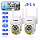 thumbnail image 2 of Cámara De Seguridad Hd Wifi De Visión Nocturna Alarma 2 pcs blanco, 2 of 5