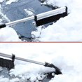 thumbnail image 3 of Snow Brush,Snow Broom Telescopic Snow Removal Anti-Slip Squeegee Car Window Defrosting Tool for Winter Car, 3 of 5