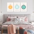 thumbnail image 2 of HAHDAXIA Sun Salt and Sea Aura Posters Coastal Canvas Wall Art Minimalist Beach Prints Trendy Ocean Beachy Colorful Abstract Aura Mind Body Soul Aesthetic Decor Bedroom Yoga 3 Set 12x16in Unf, 2 of 7