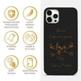 thumbnail image 4 of Case Yard Wooden Case for iPhone-11-Pro Soft TPU Silicone cover Slim Fit Shockproof Wood Protective Phone Cover for Girls Boys Men and Women Supports Wireless Charging Work Like Captain Design, 4 of 7