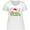 AA-White, variant on Inktastic Auntie Claus with Christmas Santa Hat and Snowflakes Women's Plus Size T-Shirt