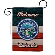 Toland Hausflagge „Celebration Crustacean“ – 28x40 Zoll, 100% Polyester, Wetterfest, USA Hergestellt