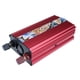 thumbnail image 3 of Inversor de Corriente de Onda Sinusoidal Pura de 300 W, de 12 V a 110 V Ca, con Enchufe para Coche, Adaptador de Corriente, Convertidor de Corriente con Puertos de Carga Usb de 2 a y 2 Pinzas para Ba, 3 of 4