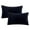 Navy, variant on AQITTI Soft Corduroy Striped Velvet Rectangle Decorative Throw Pillow Cusion for Couch 12