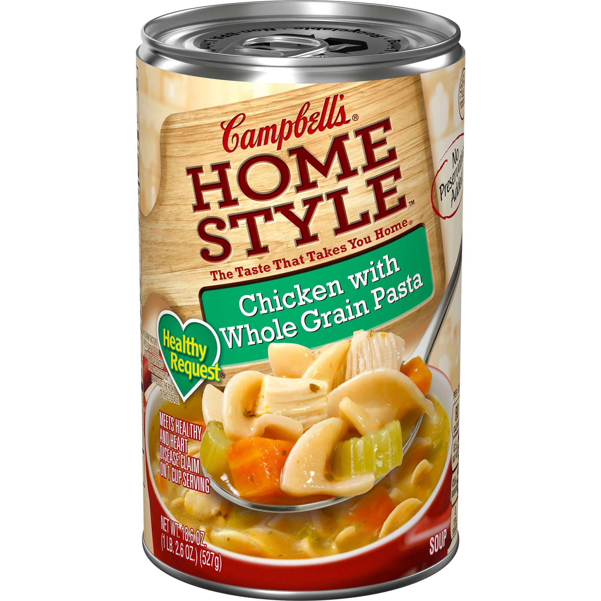 Campbell's Homestyle Healthy Request Chicken with Whole Grain Pasta Soup, 18.6 oz.