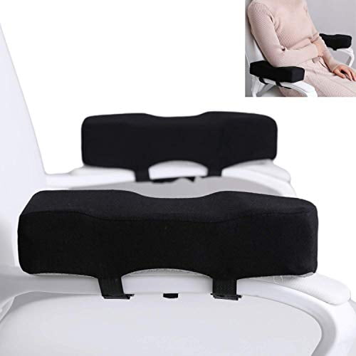 EcoLifeDay Chair armrest Cushions Elbow Pillow Pressure Relief armrest Pads 2-Piece Set of Office Chair armrest Gaming Chair armrest with Memory Foam