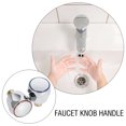 thumbnail image 4 of MIANGASTORE 1 Ensemble Poignée de Robinet de Lavabo Chaud Froid Remplacement Bouton Poignée et Bobine, 4 of 7