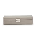 thumbnail image 1 of Caja fuerte WOLF Heritage Pewter Saffiano con cerradura y llave, 1 of 6