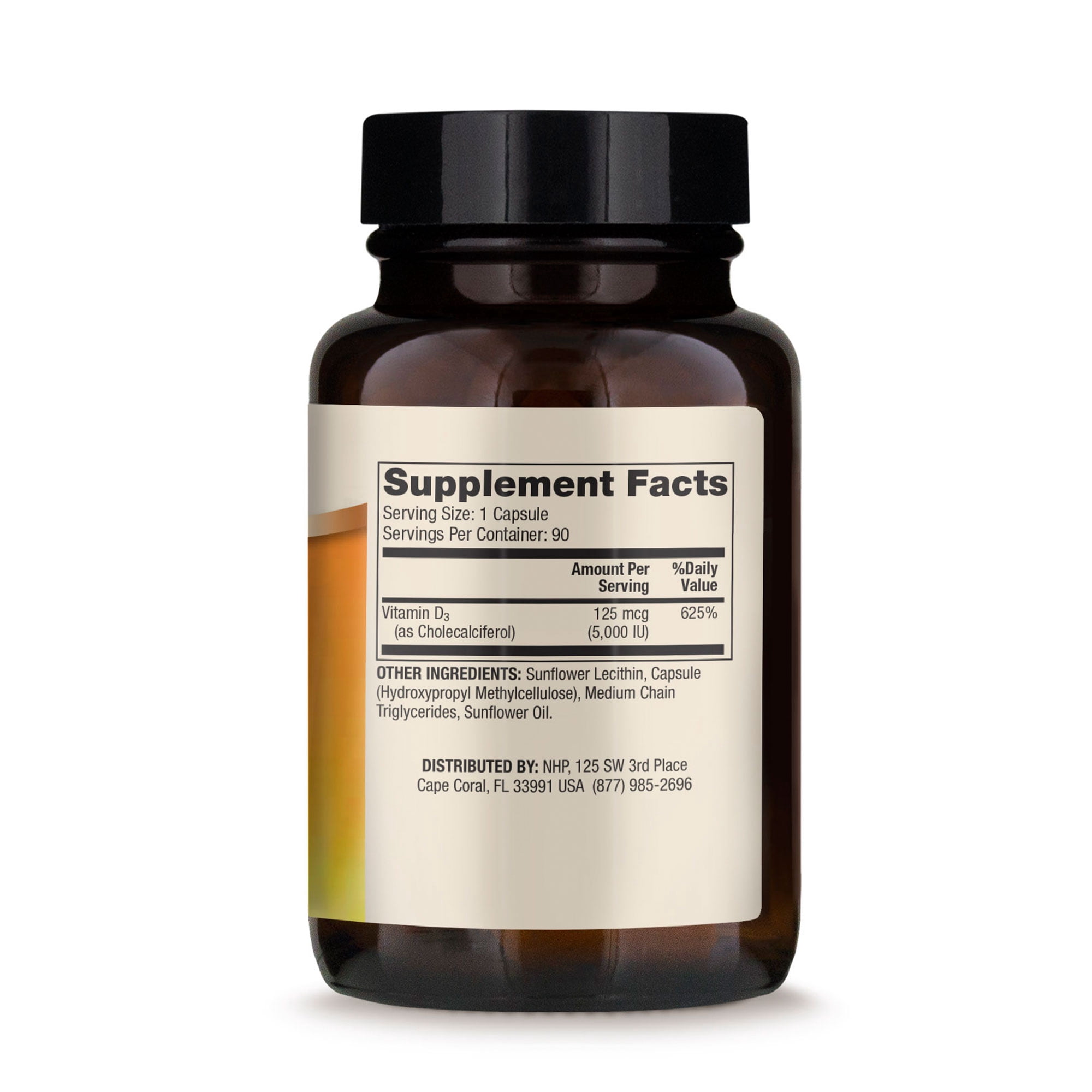 Dr. Mercola Liposomal Vitamin D3 - Supports Heart, Bone & Immune Health - 5,000 IU Per Serving - Non-GMO, Soy Free & Gluten Free - 90 Capsules (90 Servings)