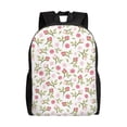 thumbnail image 1 of Disketp Rose Flowers Mochila Unisex de Apertura Lateral Completa, Mochila para Laptop para Escuela, Trabajo y Viajes, 1 of 8