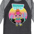 thumbnail image 3 of LOL Surprise! - Neon Qt Road Trippin - Toddler And Youth Raglan Graphic T-Shirt, 3 of 6