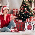 thumbnail image 2 of Christmas Pillow Covers 18x18 inch Set of 4 for Christmas Decorations Christmas Throw Pillow Case Decor for Farmhouse Home Sofa Couch Outdoor Winter Holiday Christmas Plaid Decorations…, 2 of 6