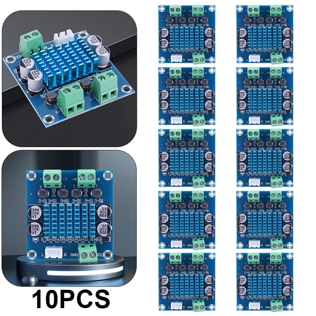 Panel altavoz 12-24V miniplaca amplificadora potencia doble canal alta