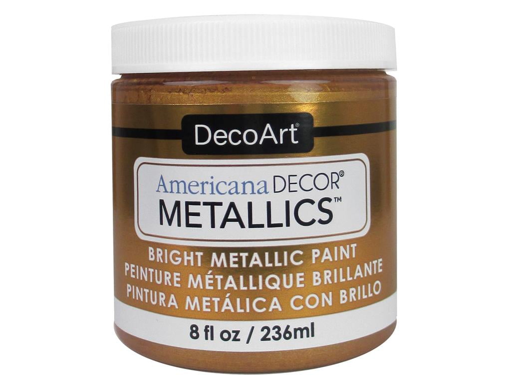 Decoart Americana Decor Metallics 8oz Old Gold