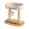 thumbnail image 2 of Rascador para gatos Salvador de madera Doble capa Centro de actividades Protector de muebles, 2 of 10