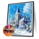 thumbnail image 2 of Cuadros Decorativos 5D bricolaje ronda completa taladro diamante pintura Castillo Kit arte decoración del hogar (QQ285) Wdftyju de costura negro 4 estilos, 2 of 9