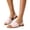 Red, variant on FASHOFT Sandals for Women Dressy Flat Open Toe Sandals Summer Peep Toe Non Rubber Sole Comfort On Walking Platform Sandals For Daily Casual Beach Outdoor Wear Red 36