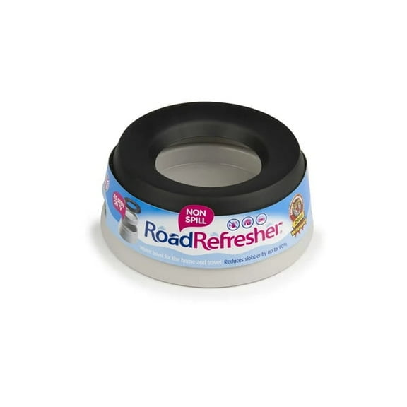 Road Refresher No Spill Travel Bowl for Pets, 20 fl. oz, Easy to Clean & Tidy - Small