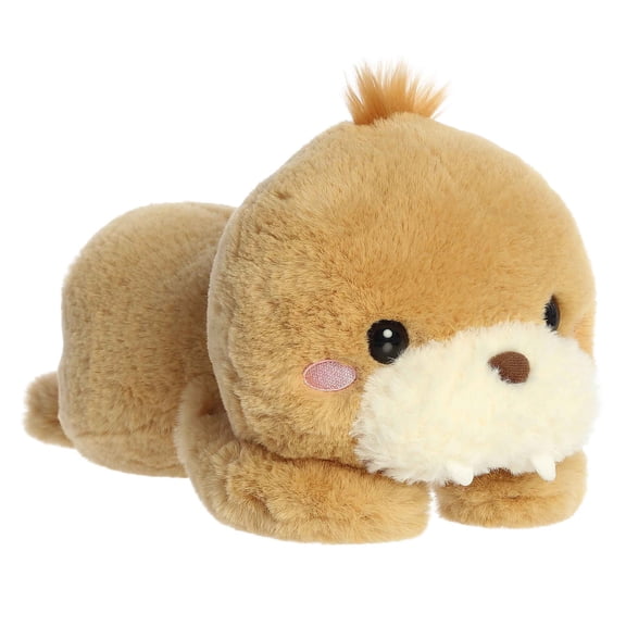 Aurora - Small Brown Too Cute - 9.5" Wully Walrus - Playful Stuffed Animal