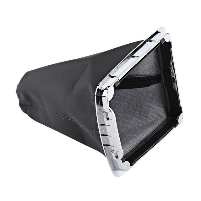 Wchiuoe Gear Shift Boot Cover, Gear Shift Gaiter Gear Shift Stick Gaiter Boot PU Leather Dustproof Shifter Shift Boot Cover Replacement For Ford 2005-2012